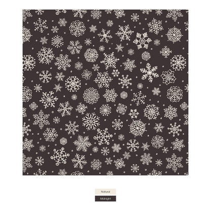 Print Bib Set of 3 in Baby Rose Arctic Animals, Chalkboard Snowflakes & Spring Sky Winter Woodland