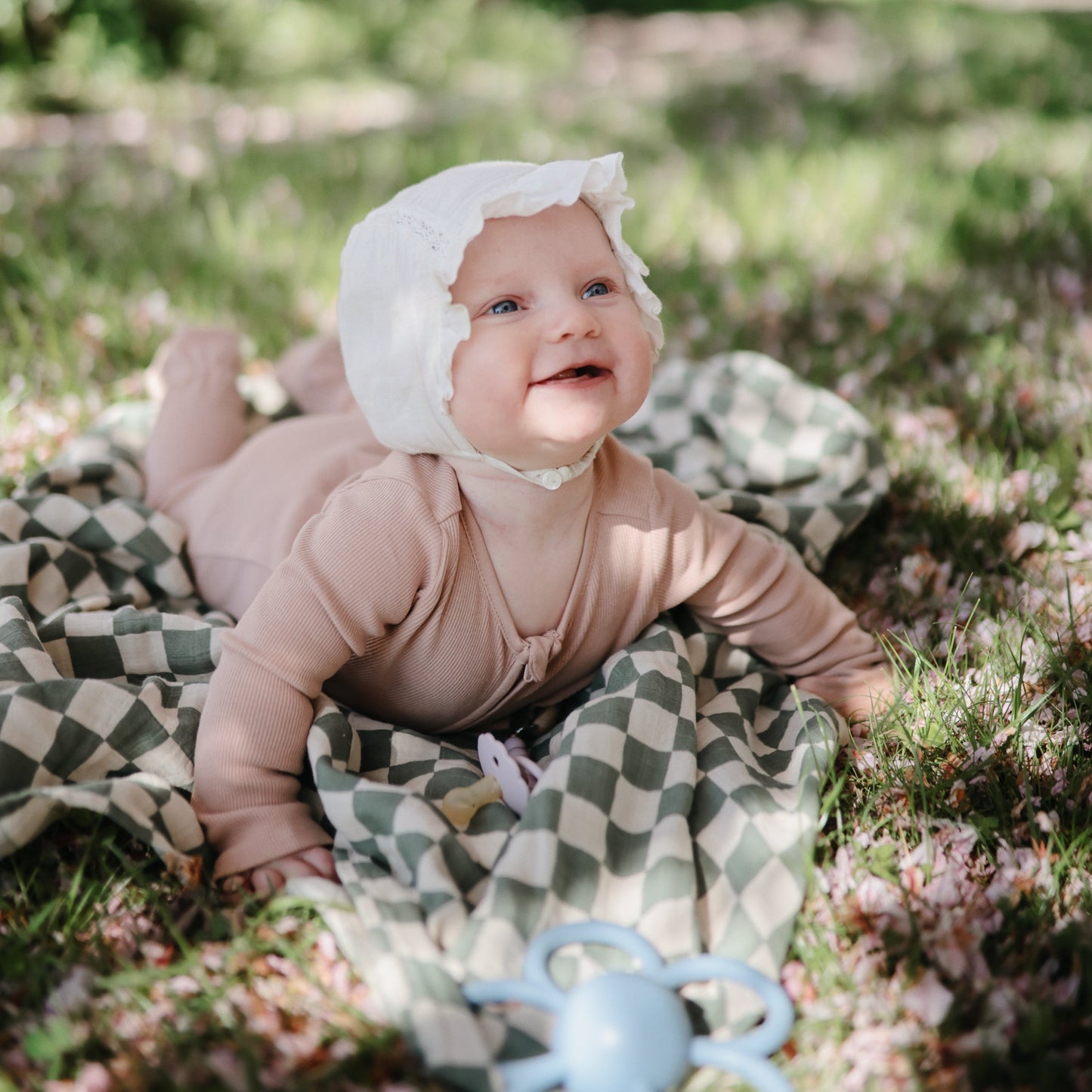 Organic Cotton Muslin Swaddle Blanket