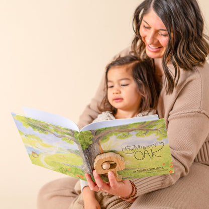 The Mighty Oak - Book & Rattle Set | Made in the USA 🇺🇸