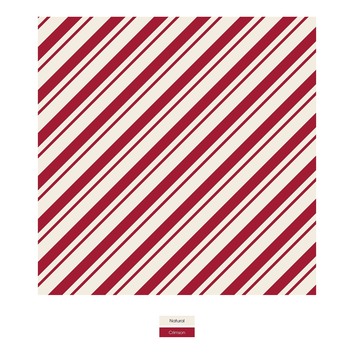 Print 3/4 Sleeve Babydoll Outfit Set in Peppermint Stripe