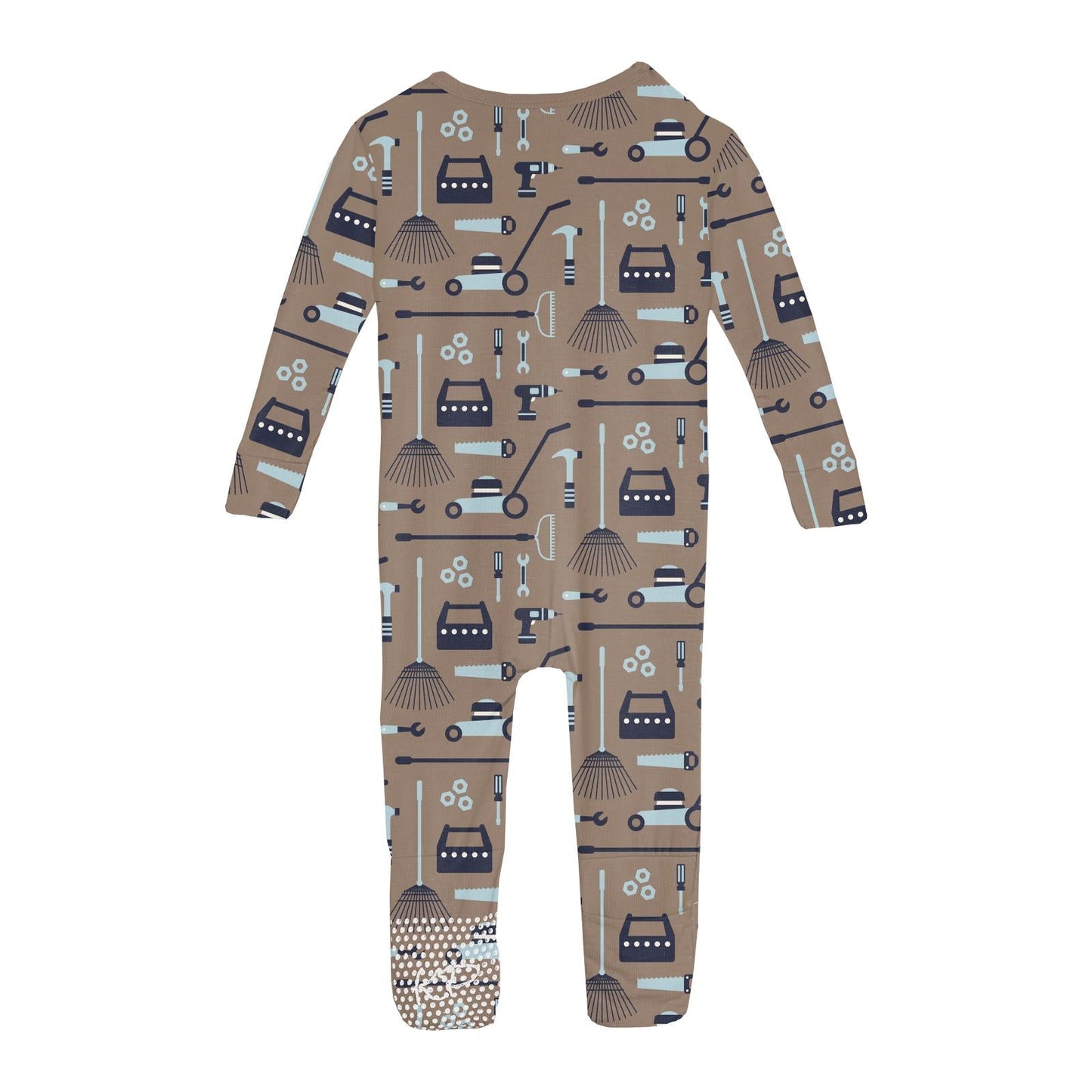 Print Convertible Coverall in Portabella Fall Tools