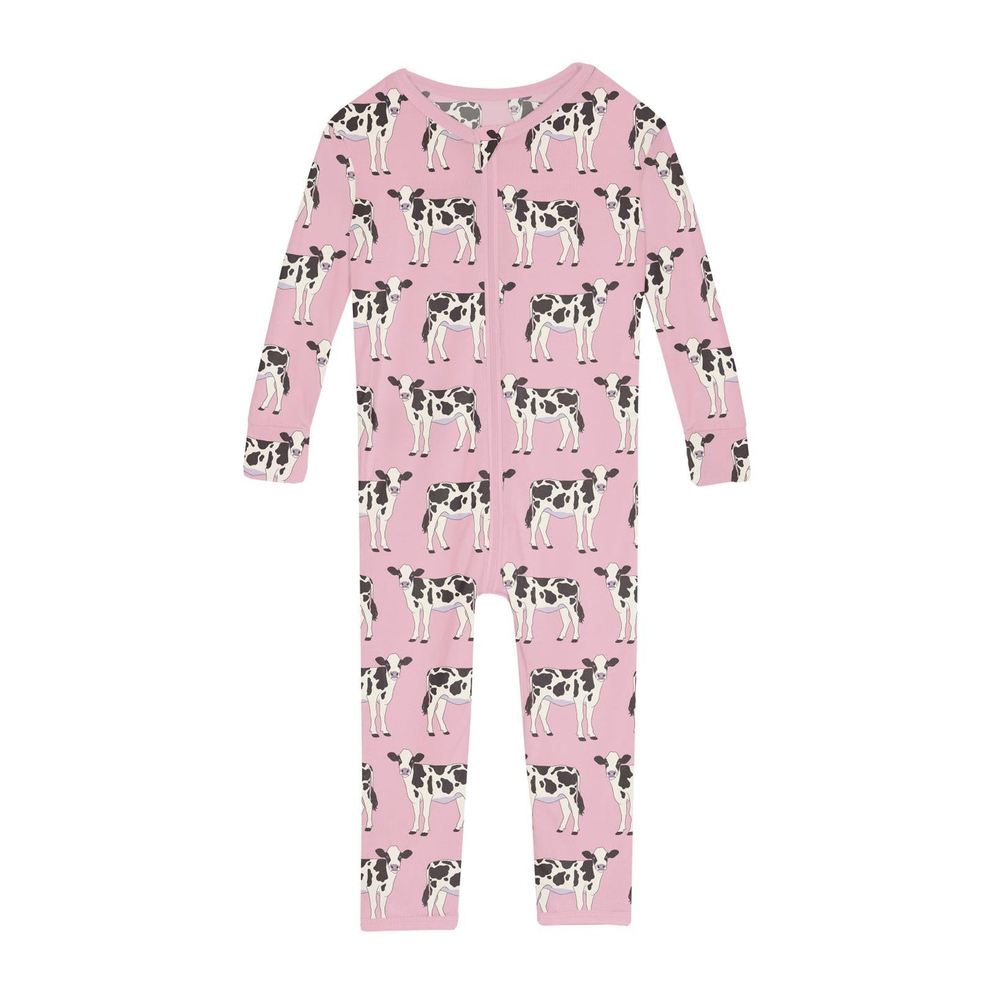 Print Convertible Sleeper with Zipper in Cake Pop Cows