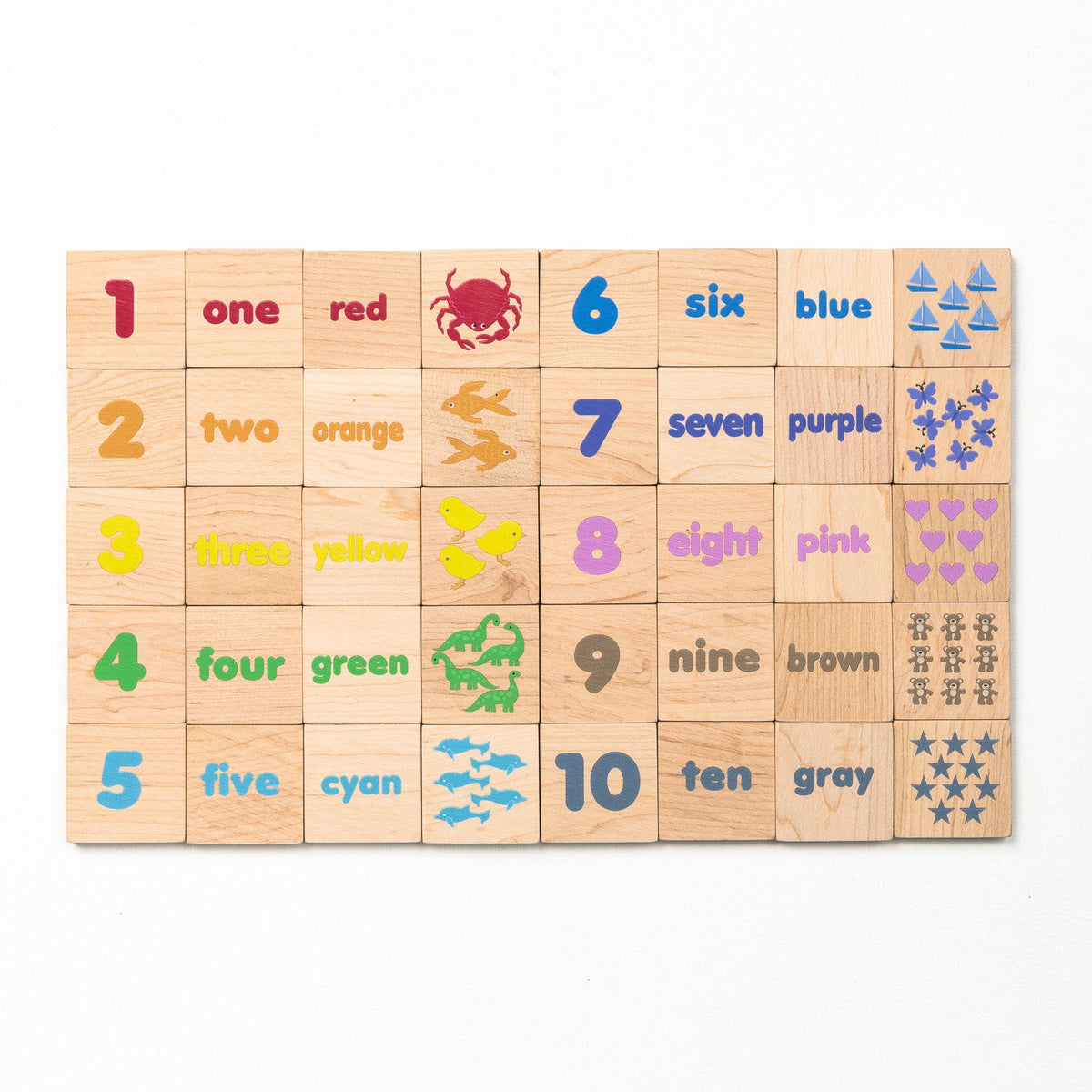 ABCs & 123s Magnetic Learning Tiles – Montessori-Inspired, Colors and Counting | Made in the Canada | Printed in the USA 🇺🇸