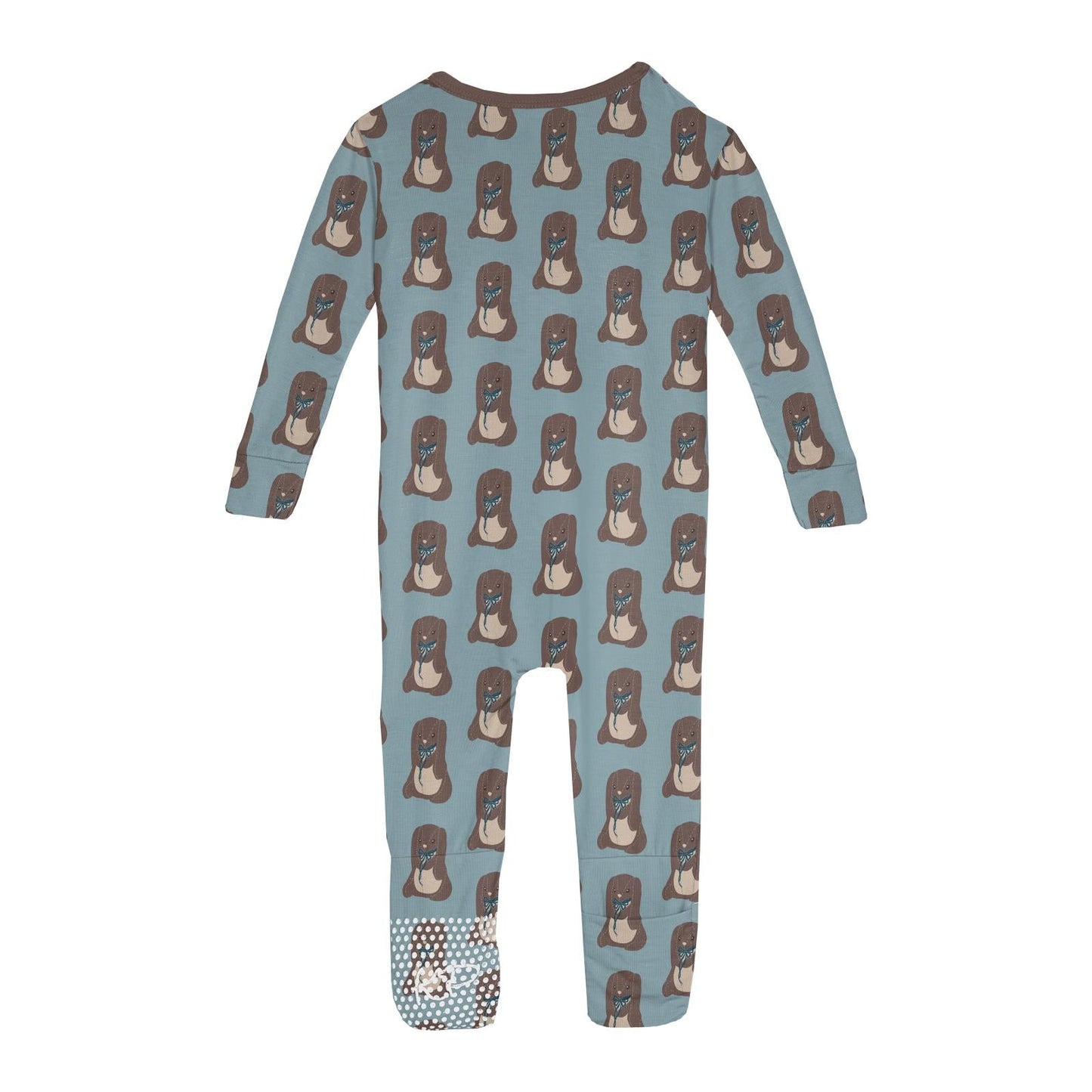Print Convertible Sleeper with Zipper in Stormy Sea Velveteen Rabbit