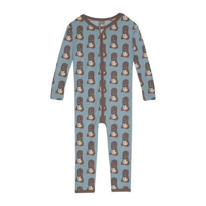 Print Convertible Sleeper with Zipper in Stormy Sea Velveteen Rabbit