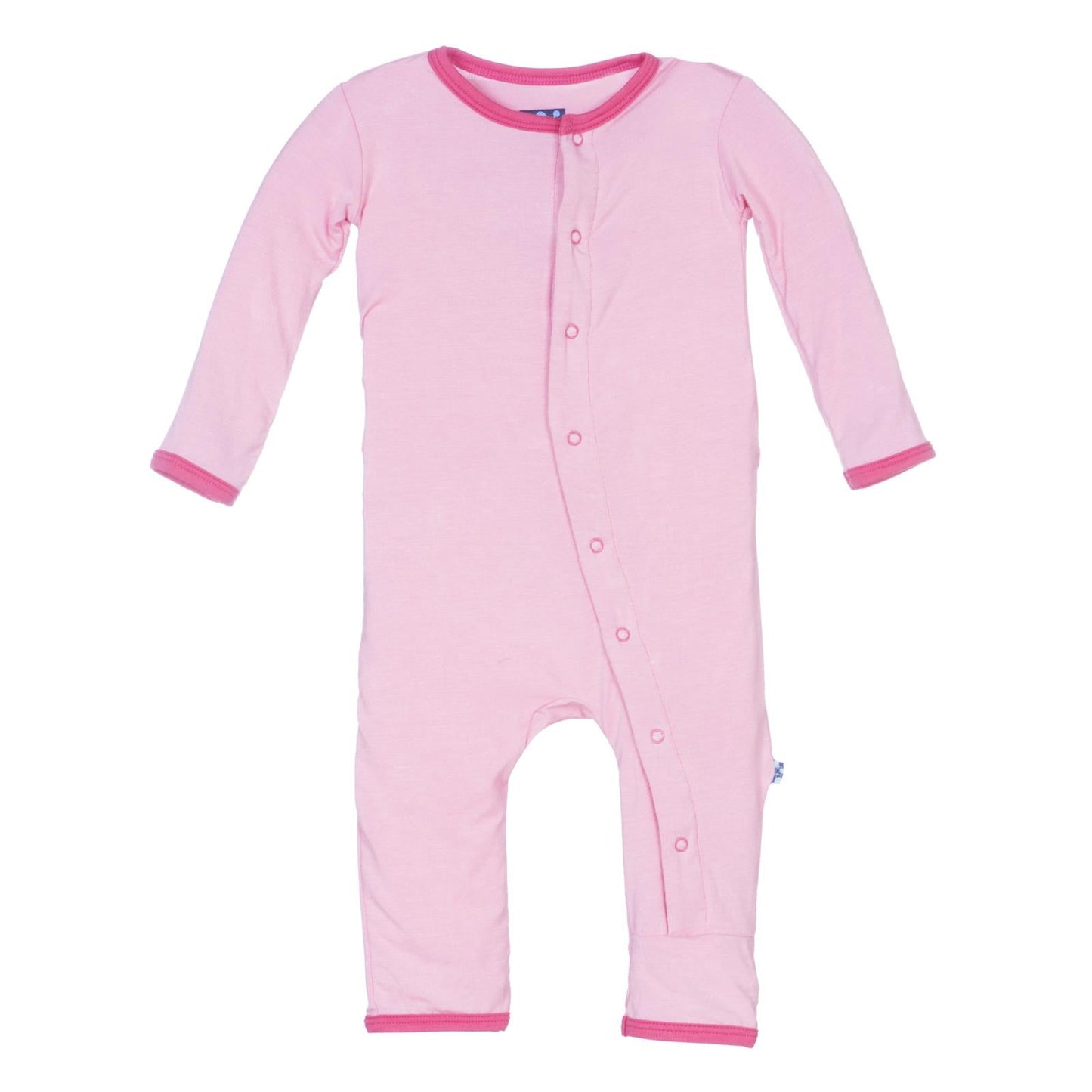 Holiday Applique Coverall in Lotus Proud Sister with Desert Rose Trim