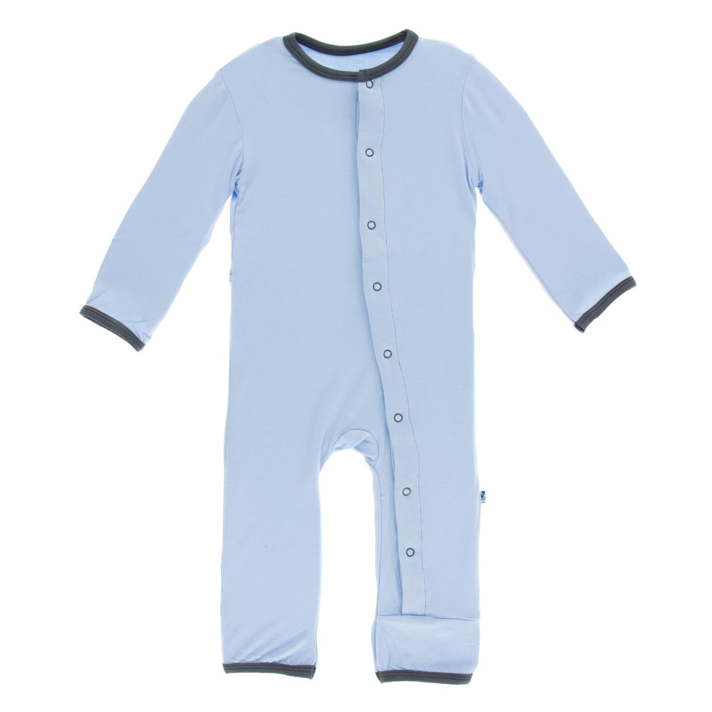 Holiday Applique Coverall in Pond Year of the Pig
