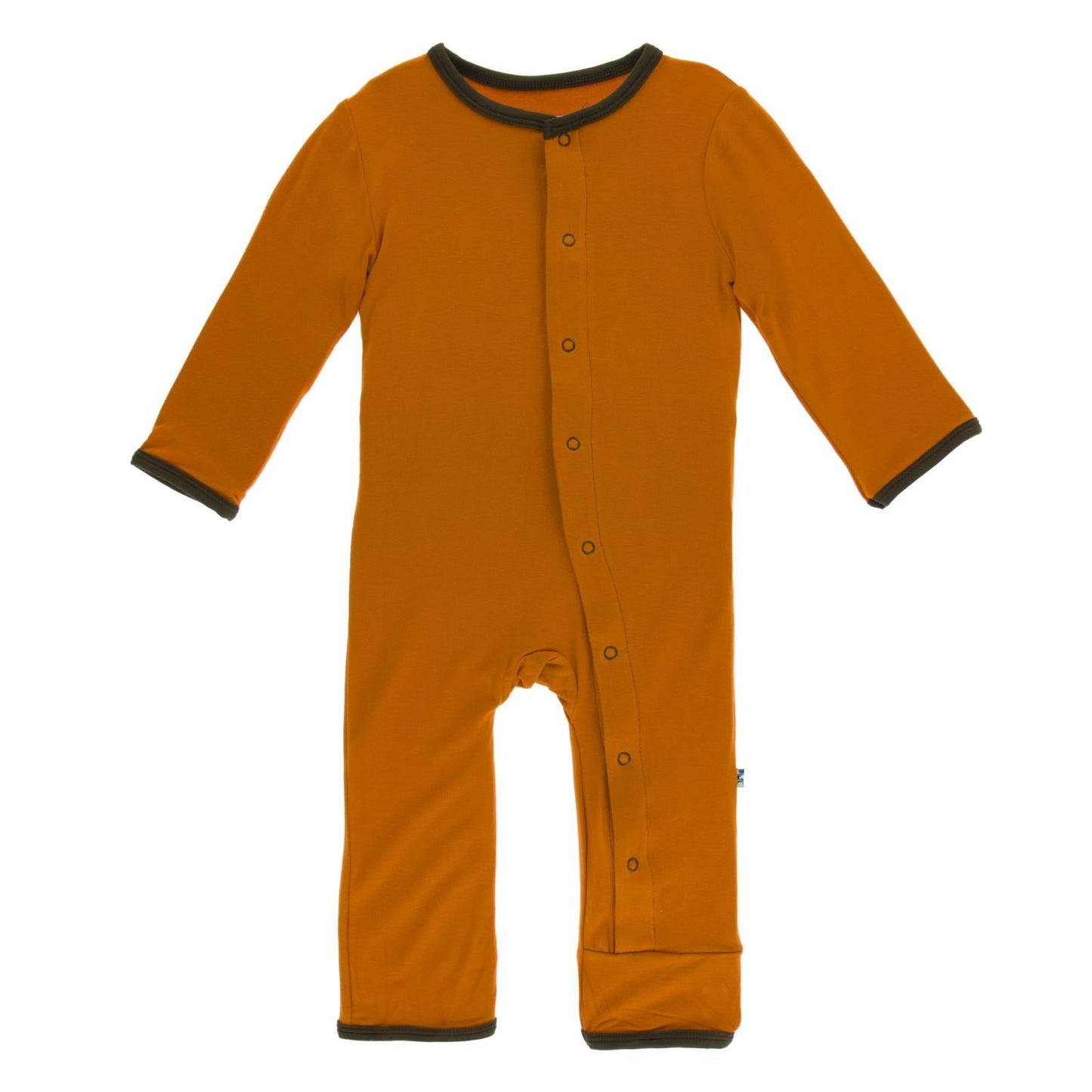 Holiday Applique Coverall in Harvest Thankful