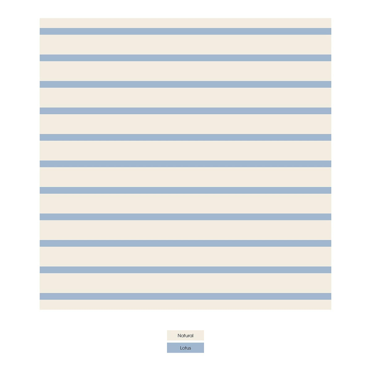 Print Changing Pad Cover in Pond Sweet Stripe