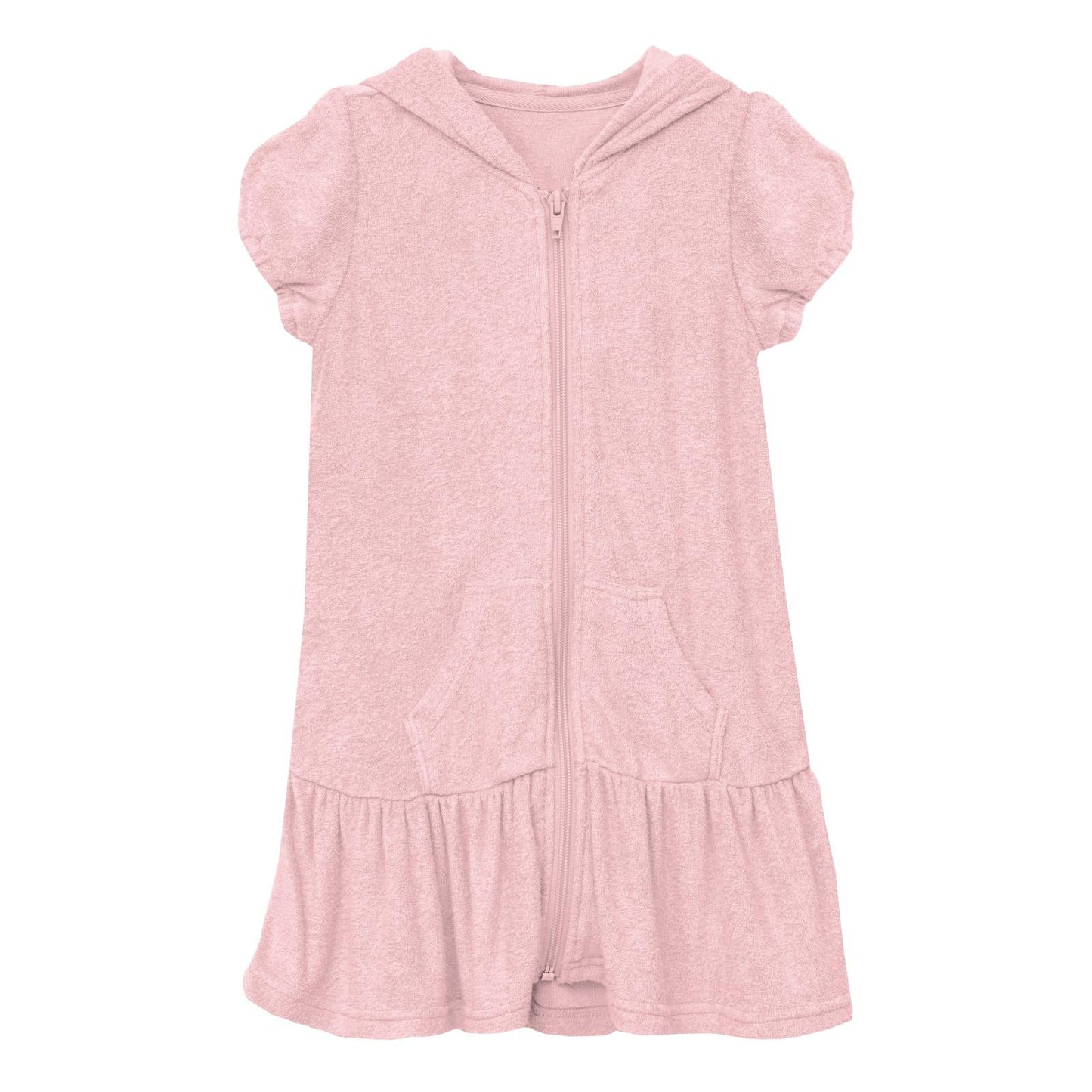 Terry Ruffle Swim Cover-Up in Lotus