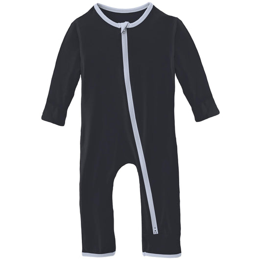 Applique Coverall with 2 Way Zipper in Deep Space Robot