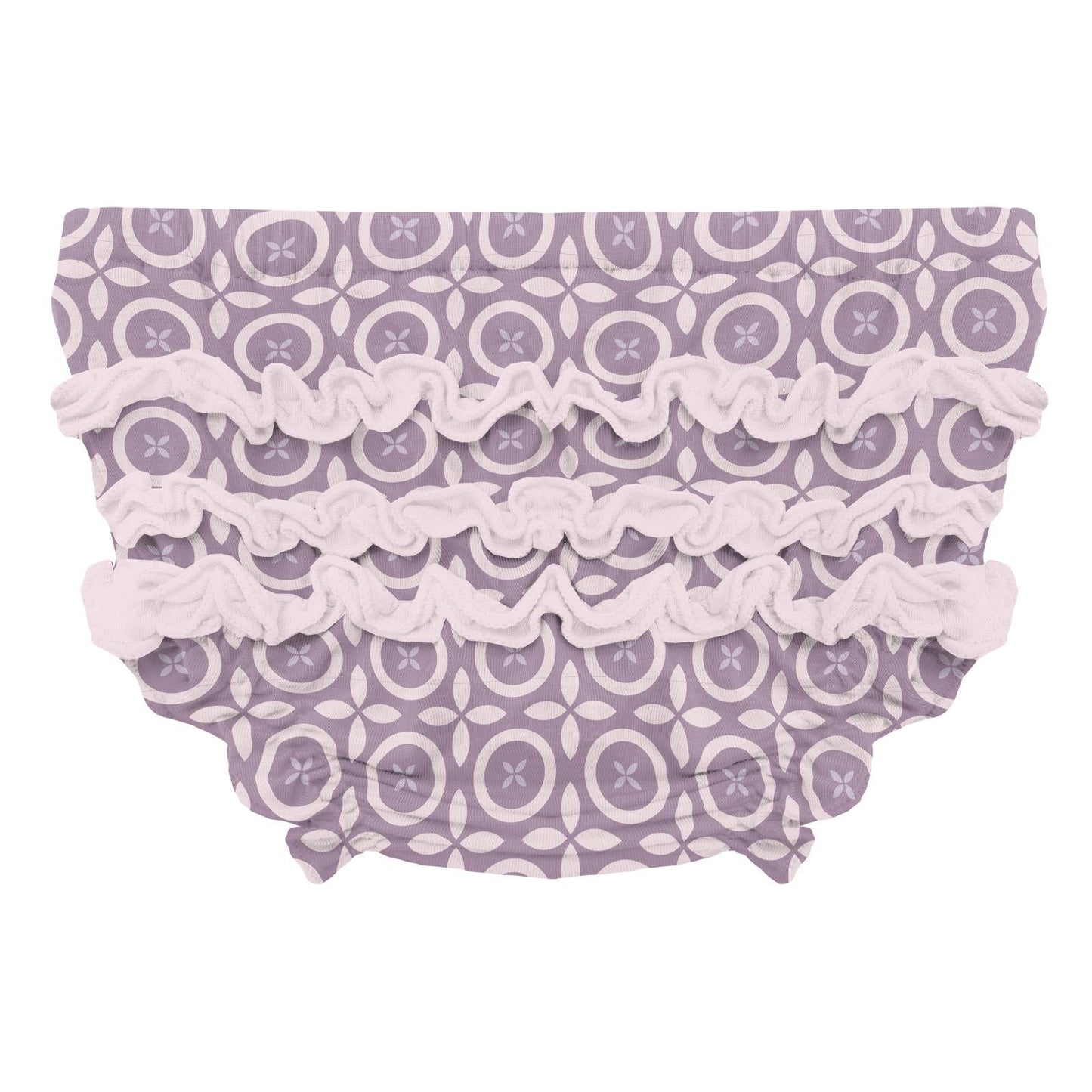 Print Bloomers in Lavender Flower Lattice