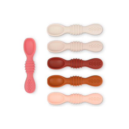 Self-Feeding Silicone Spoons