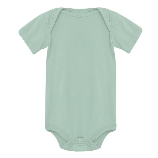Short Sleeve One Piece in Pond