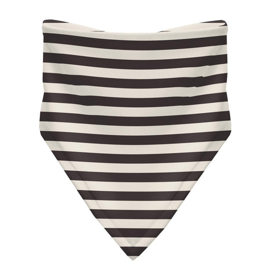 Print Bandana Bib Set of 3 in Midnight Comic Onomatopoeia , Glacier Argyle & Jailhouse Rock Stripe