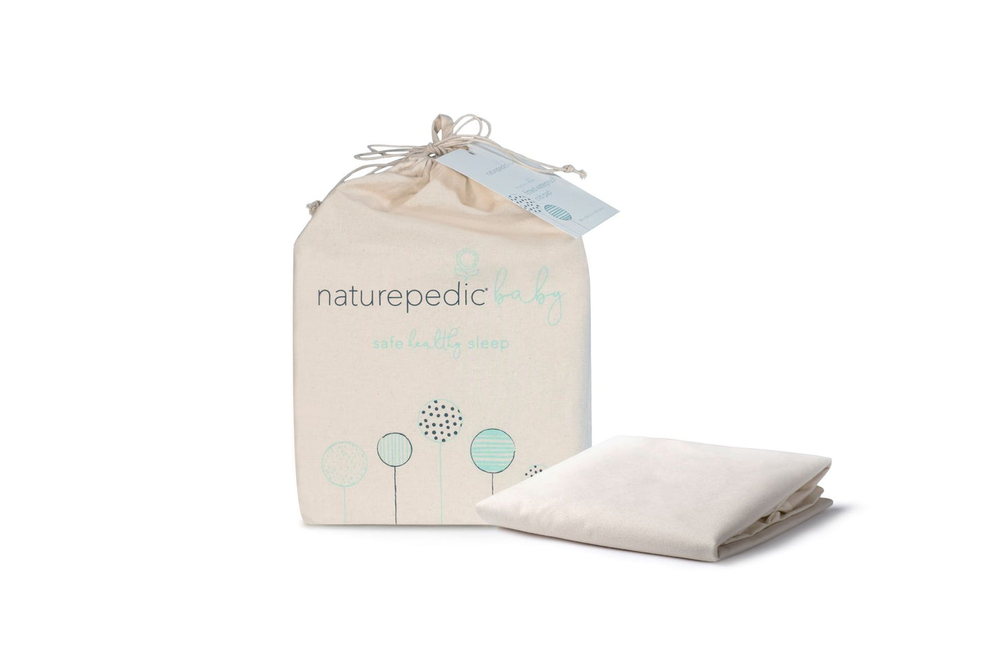 Naturepedic Waterproof Organic Crib Mattress Protector Pad