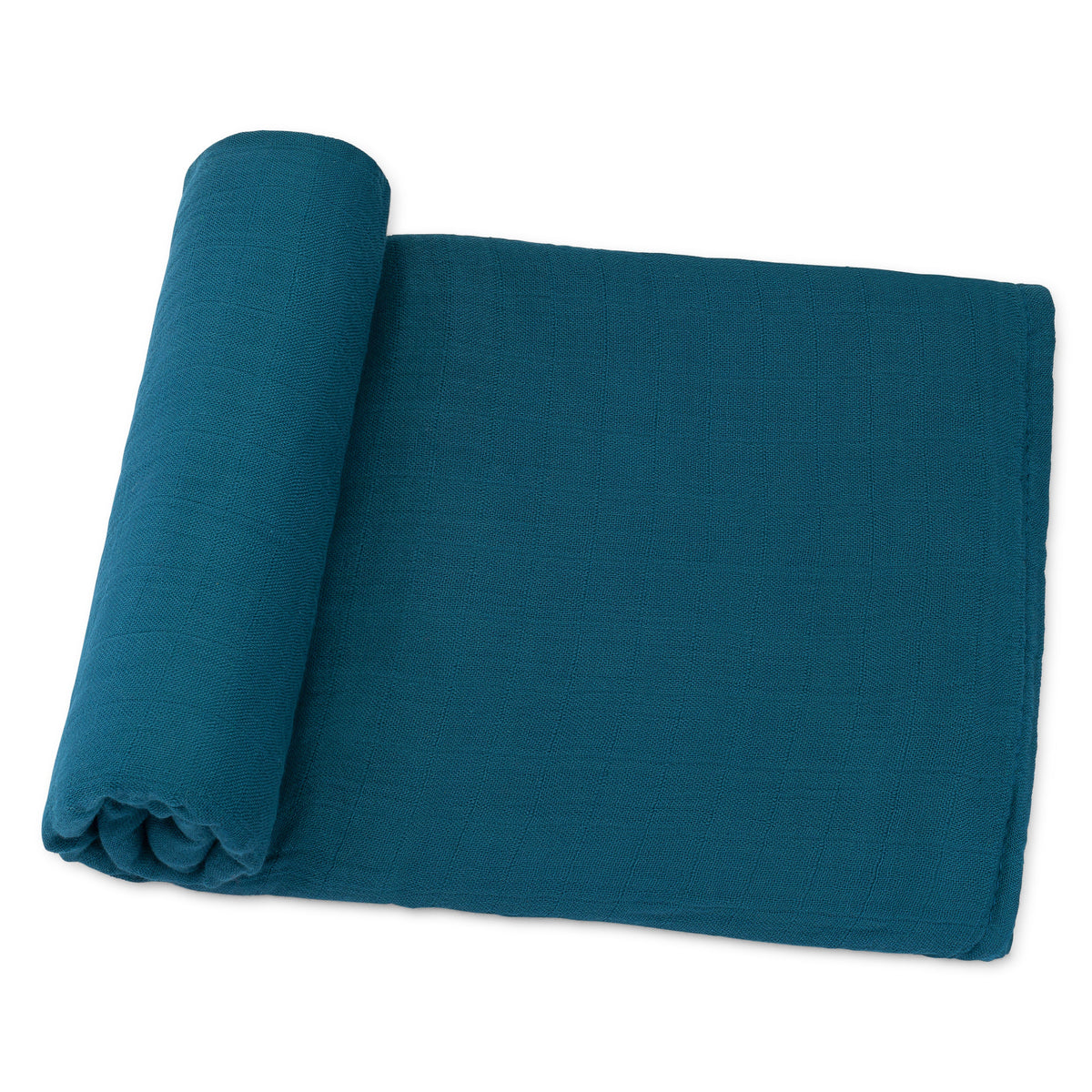 Muslin Swaddle Blanket, 47” x 47” in Neptune, 1 Pack