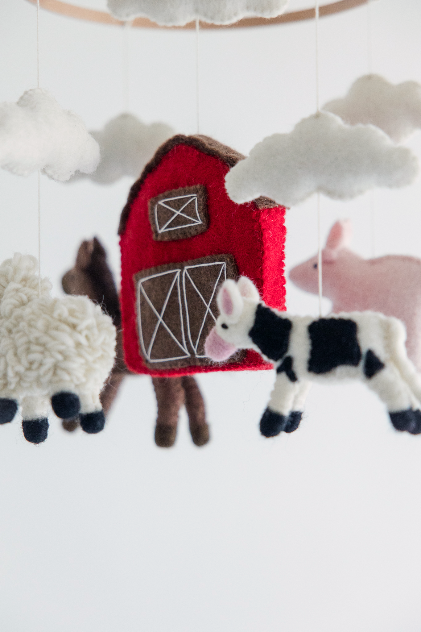 Farm Crib Mobile