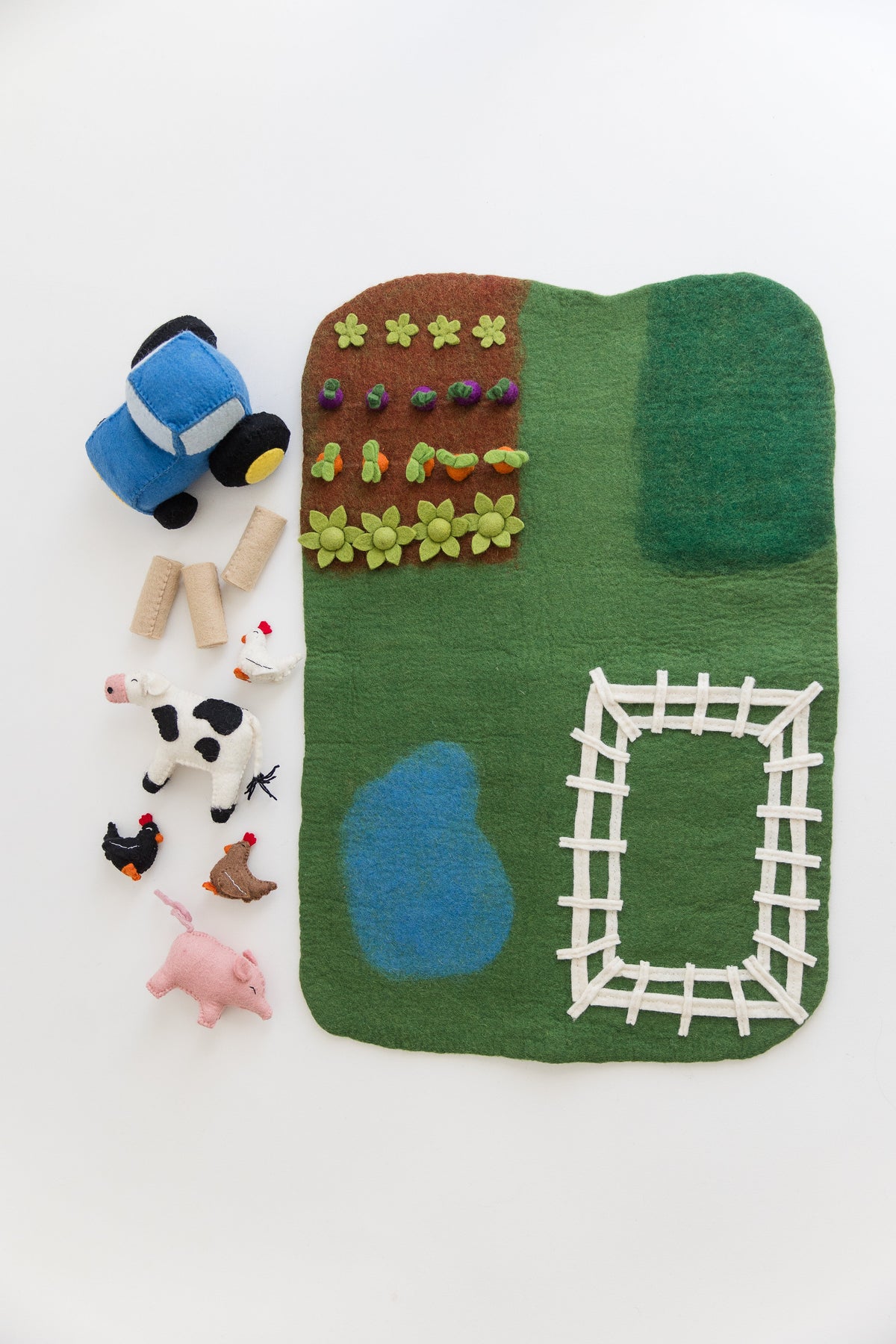 Farm Play Mat + Toys