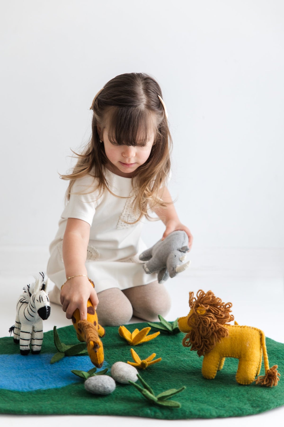 Safari Play Mat + Toys