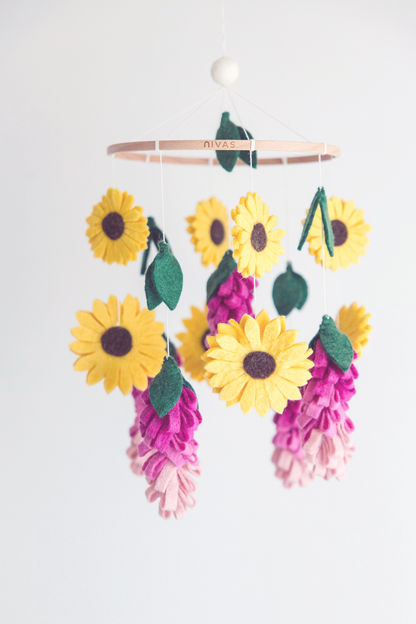Floral Crib Mobile