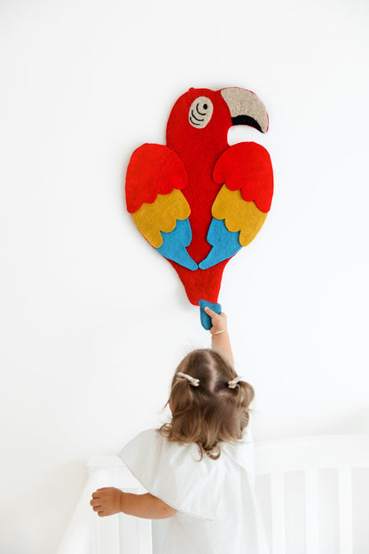 Macaw Tropical Bird Wall Art
