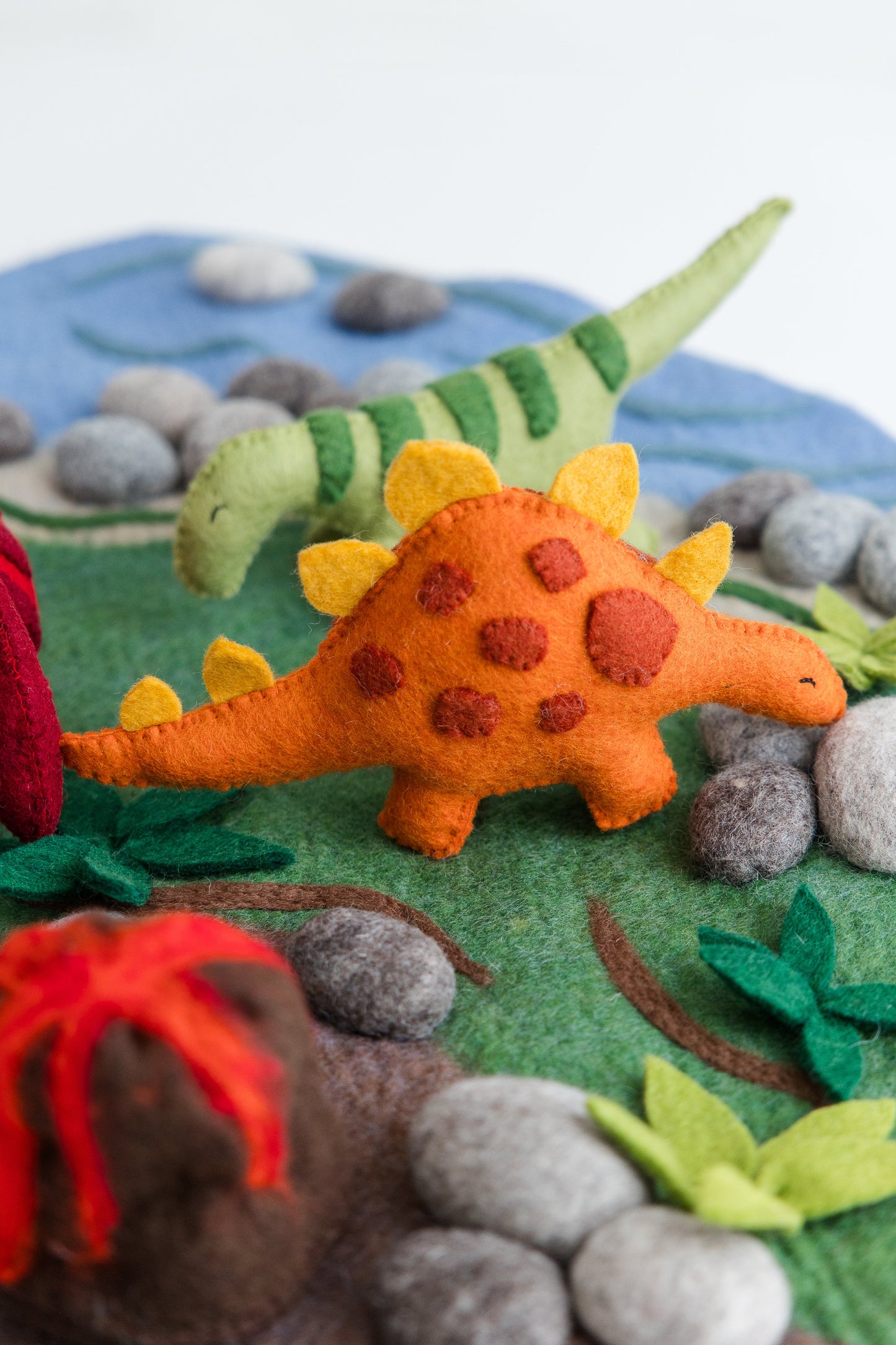 Dinosaur Play Mat + Toys