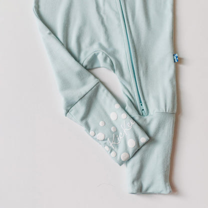 Print Convertible Coverall in Baby Rose Holiday Floral