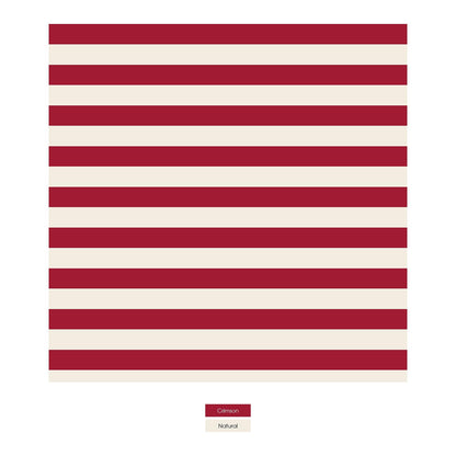 Print Convertible Sleeper with Zipper in Classic Candy Cane Stripe