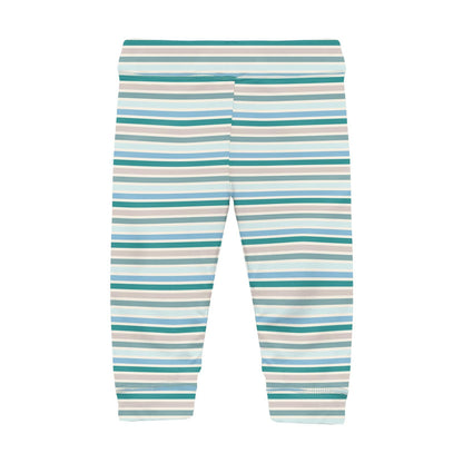 Print Casual Pants in Lakeside Stripe