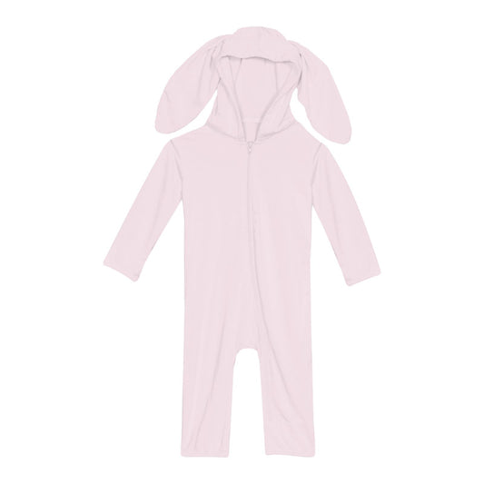 Bunny Romper in Shrinking Violet