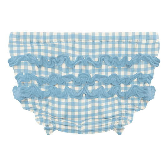 Print Bloomers in Seaside Blue Gingham