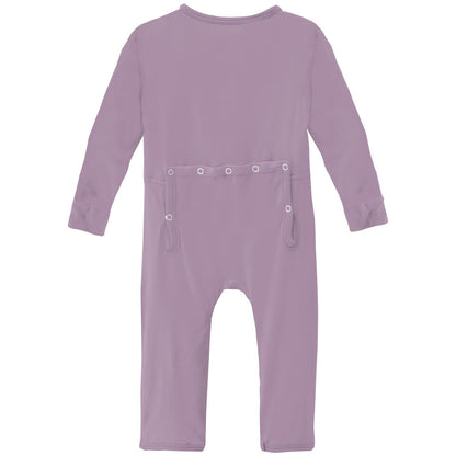 Coverall with 2 Way Zipper in Lavender