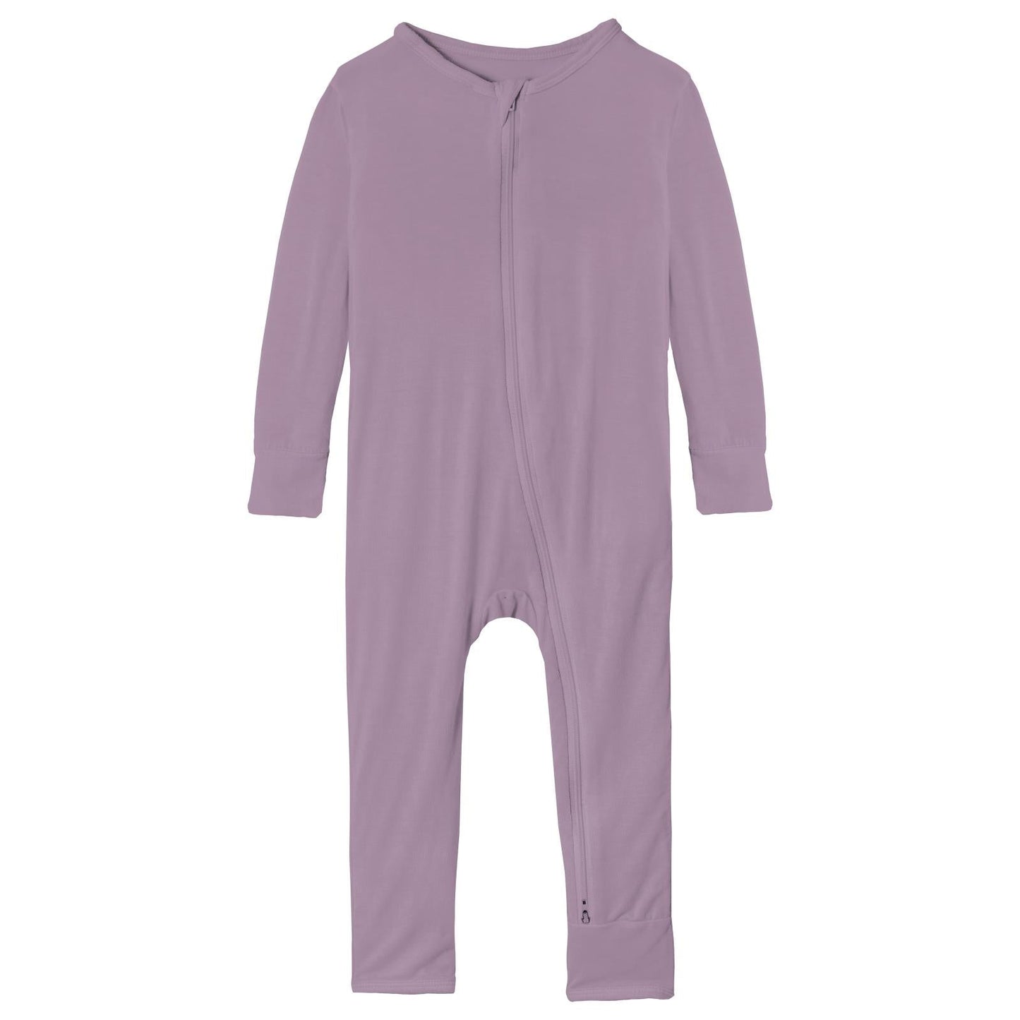 Coverall with 2 Way Zipper in Lavender