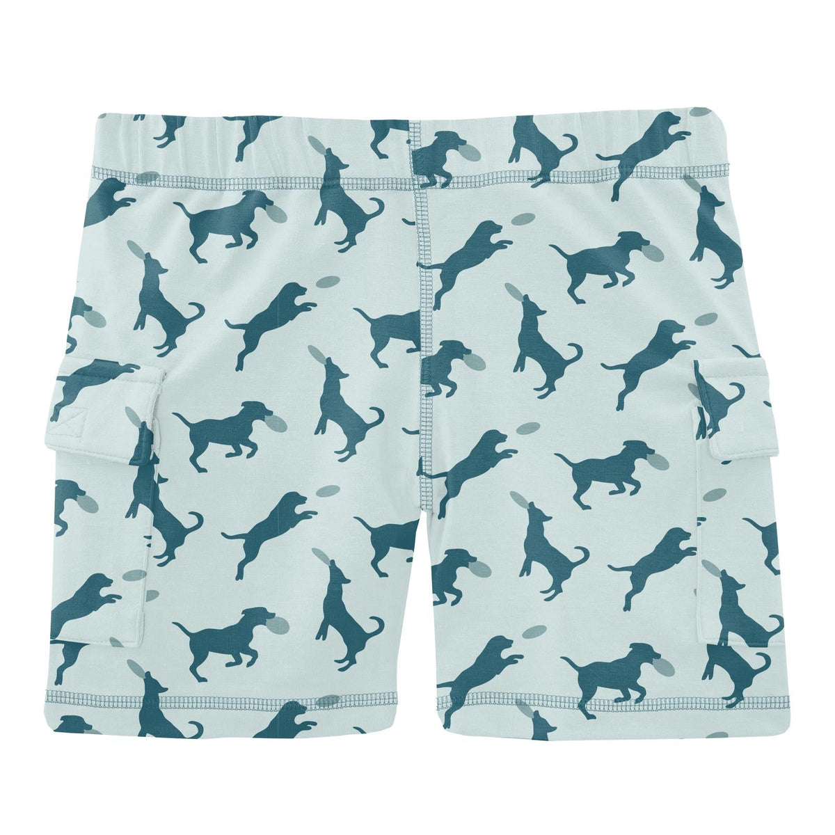 Print Cargo Shorts in Fresh Air Frisbee Labs