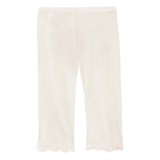Ruffle Pants in Natural