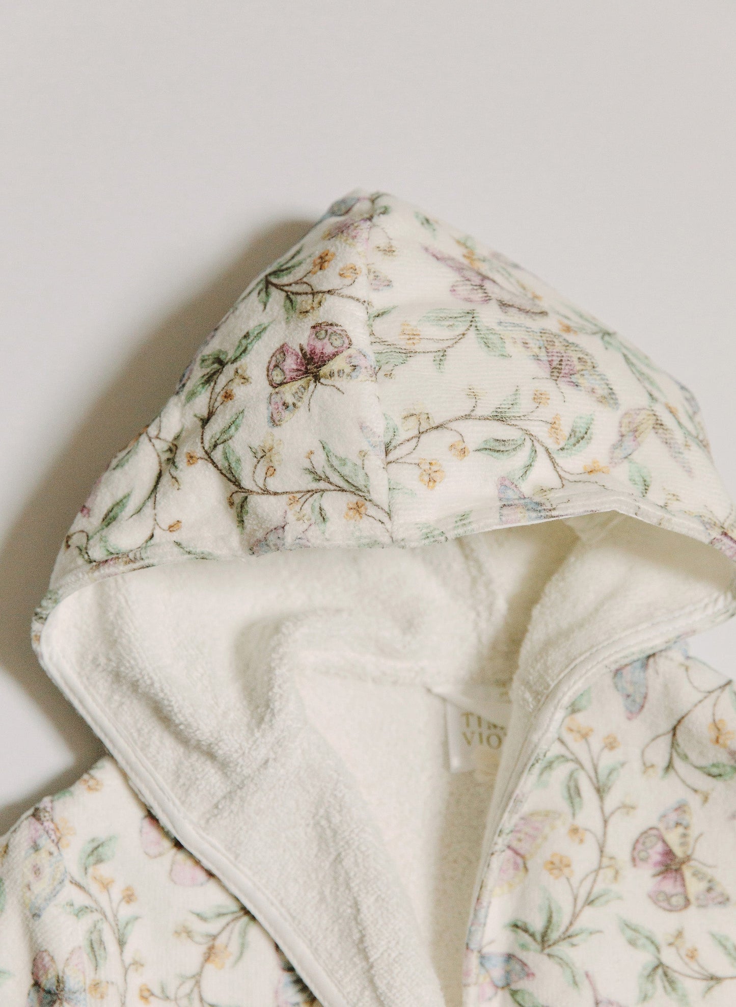 Organic Children’s Bathrobe – Botanical Whisper