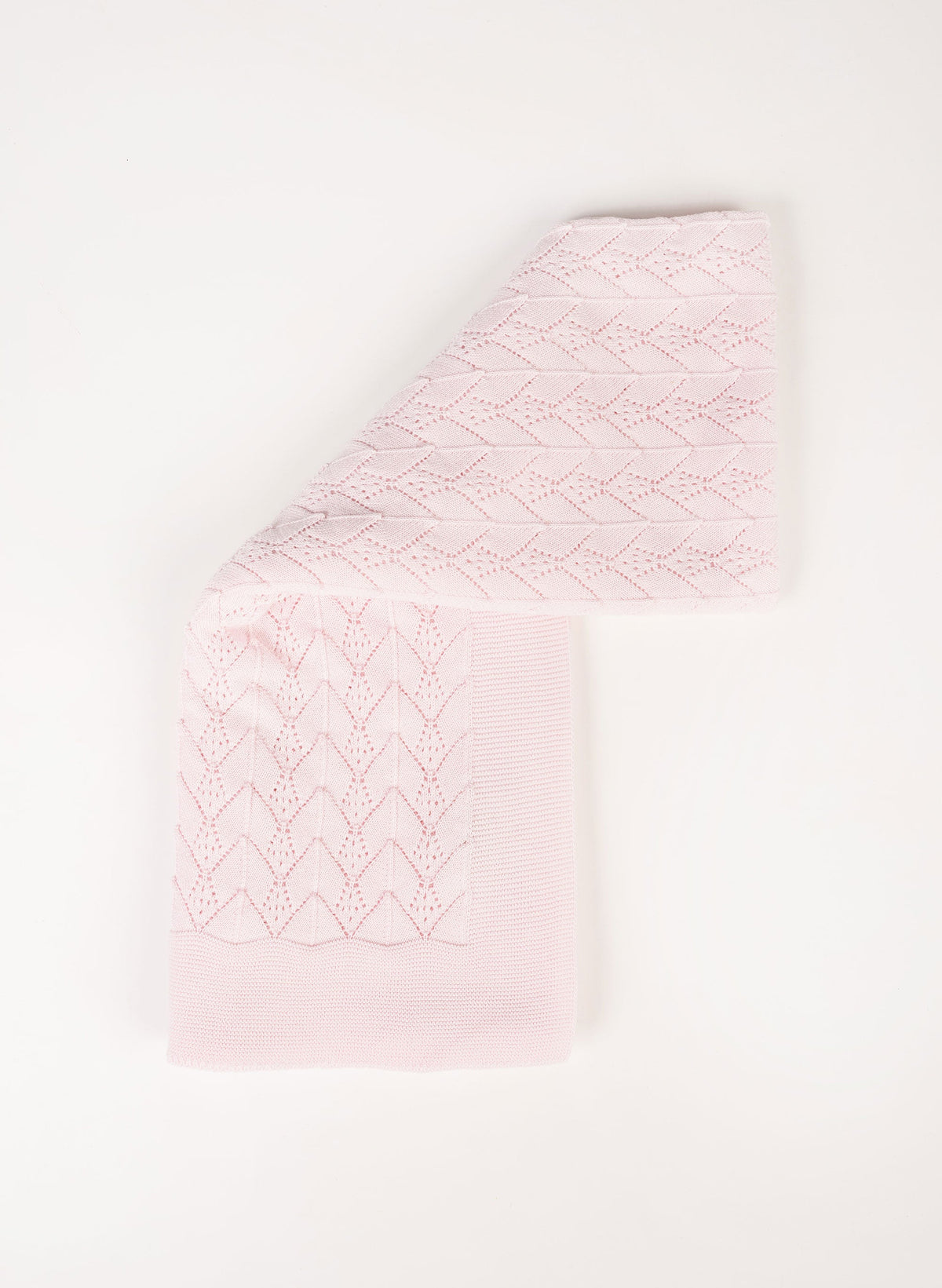 Wonder Baby Organic Cotton Blanket - Blush Pink