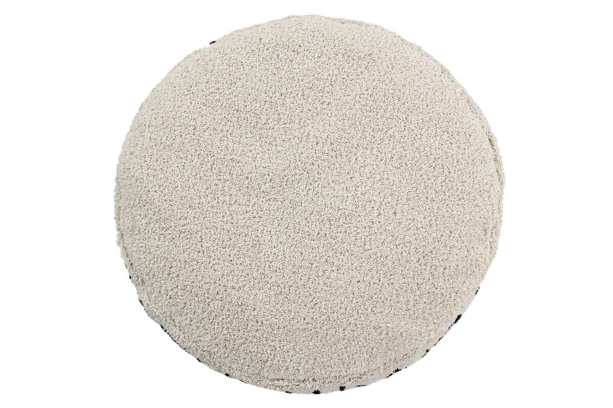 Round ABC Pouffe Cushion