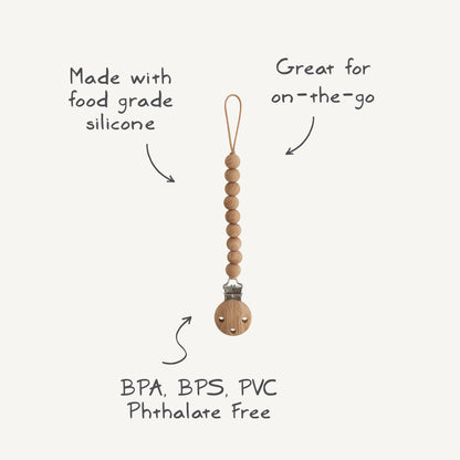 Silicone Pacifier Clip | Hera