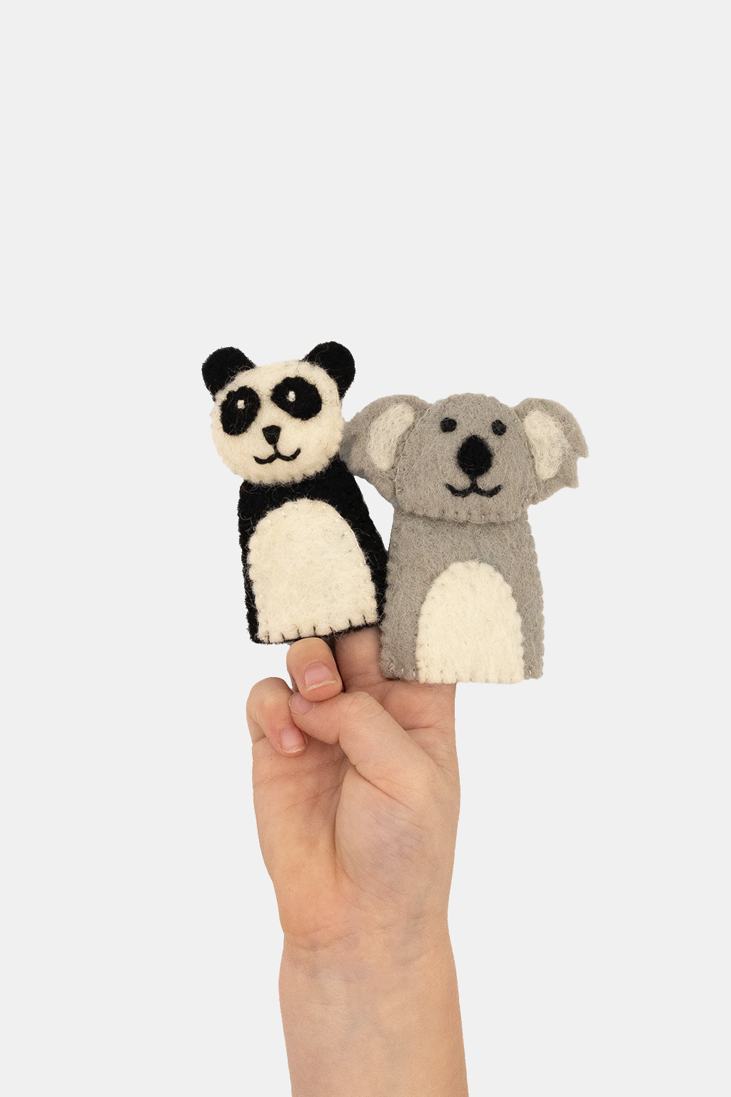 Panda & Koala Finger Puppet Set