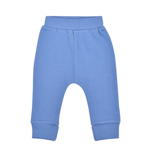 cuffed pants | periwinkle blue