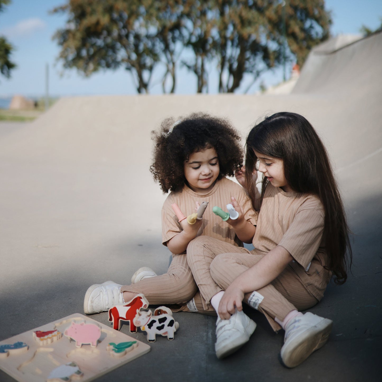 Silicone Animal Finger Puppets