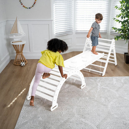 Hazel | Pikler Triangle, Slide & Rocker Set