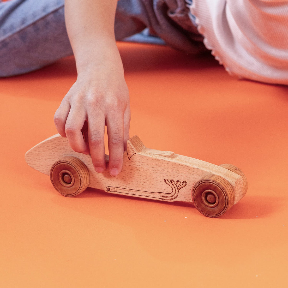 Indy Special Race Car 8.75" Long | Beech Wood | Made in the USA 🇺🇸