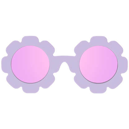 Irresistible Iris Flower I Polarized Lavender Mirrored Lenses