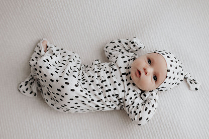 Polka Dot Newborn Hat