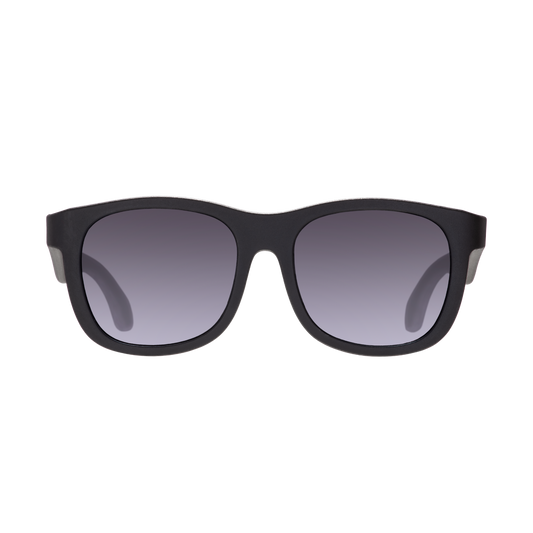 Jet Black Navigator | Polarized Gradient Smoke Lenses
