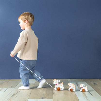 Pull Toy - The 3 Bears | Maple Wood | Made in the USA 🇺🇸