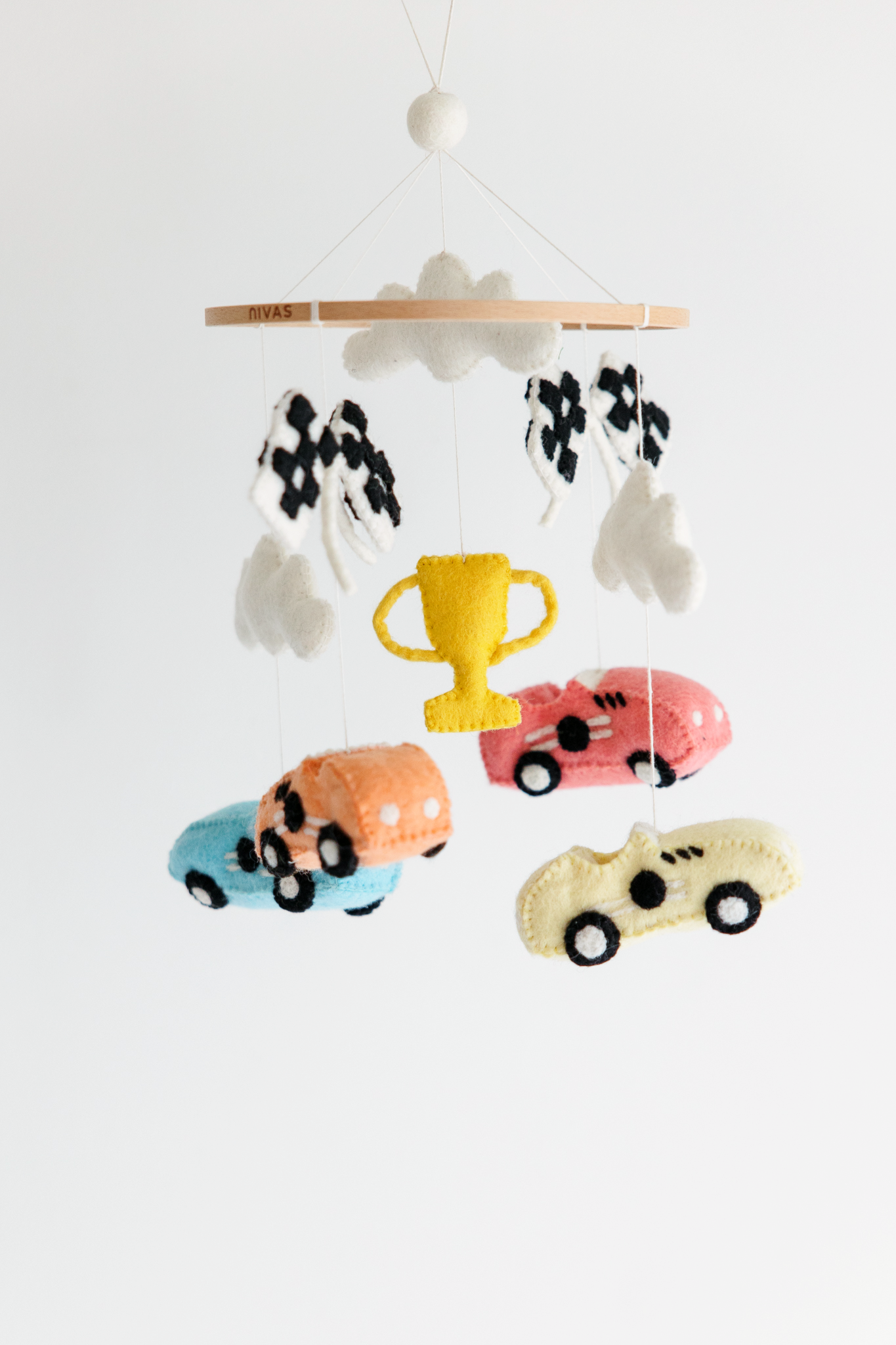 Racing Car Crib Mobile